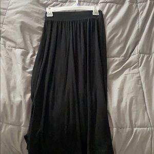 Kids long black skirt